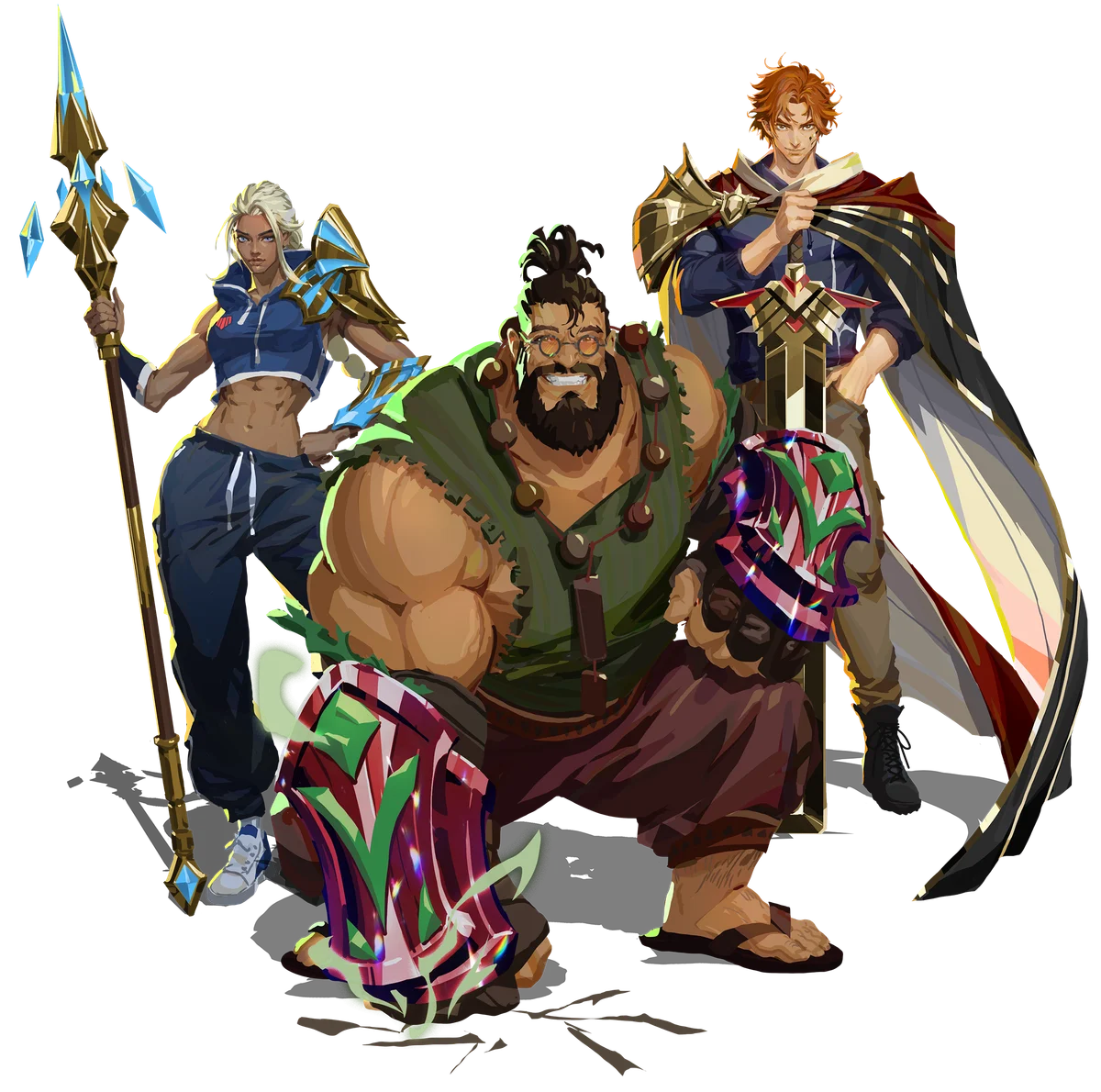 Guildrun tier list guide image showing priority heroes for Demo teams